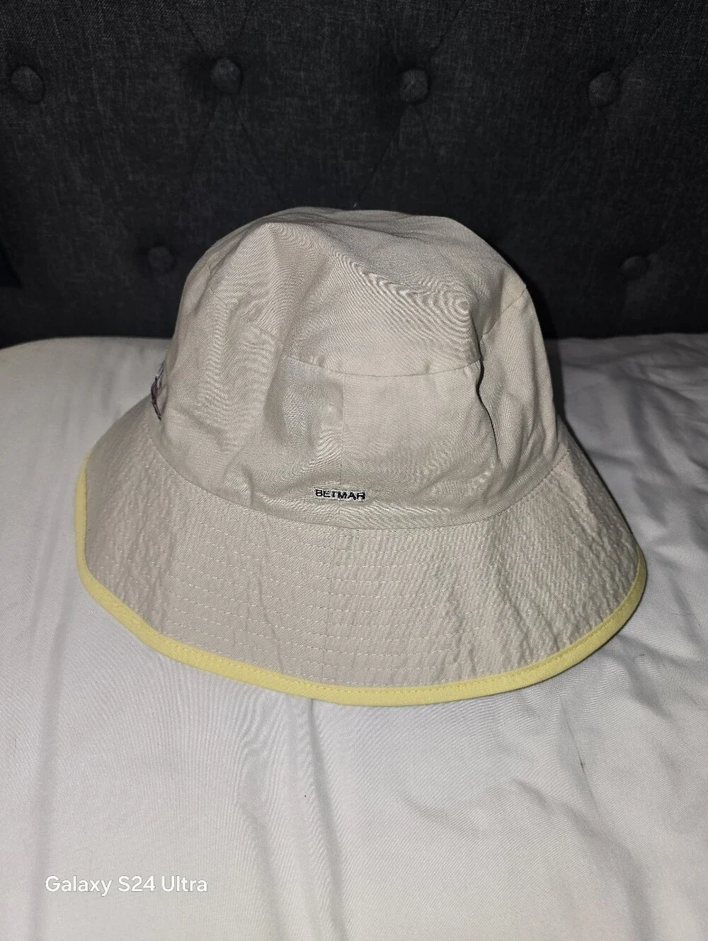Betmar * Womens Floral Bucket Sun Hat * Navy Floral *  Summer Packable Travel